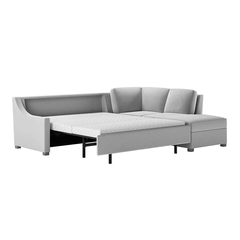 Perry Sleeper Sectional By American, Perry Comfort Sleeper American Leather