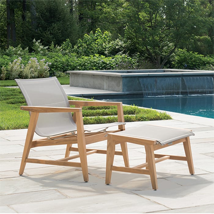 Marin Lounge Chair By Kingsley Bate, Kingsley Bate Teak Outdoor Furniture